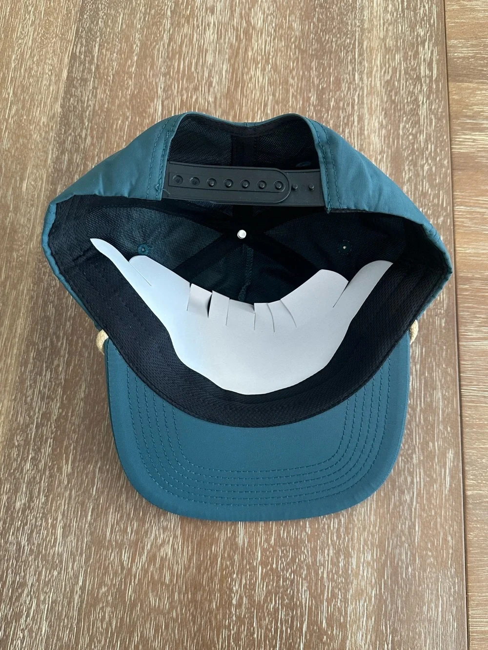 Sun Cruiser Rope-Trim Nylon Cap in Forest Green NEW!